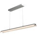 Eros LED 4.5 inch Titanium Silver Pendant Ceiling Light