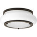 Navagio Beach LED 12 inch Antique Bronze Flush Mount Ceiling Light, Progress LED