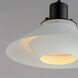 Oslo 1 Light 12 inch Black/White Single Pendant Ceiling Light