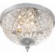 Radley 2 Light 10 inch Polished Chrome Flush Ceiling Light