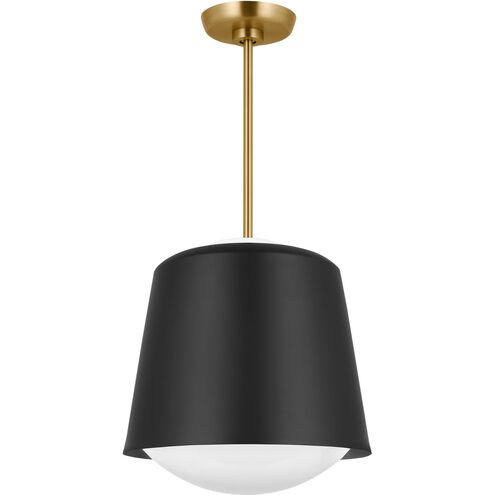 kate spade new york Draper 1 Light 12 inch Midnight Black Pendant Ceiling Light