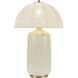 Alora Mood Crosby 27.63 inch 60 watt Brushed Gold Table Lamp Portable Light