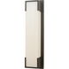 Titon LED 4.7 inch Matte Black ADA Wall Sconce Wall Light