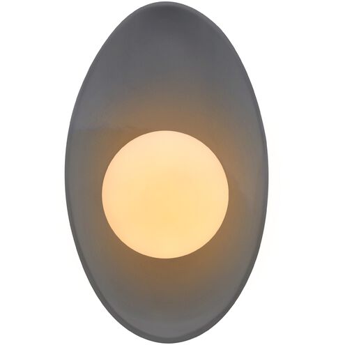 Ambiance LED 7.5 inch Gloss Black Wall Sconce Wall Light