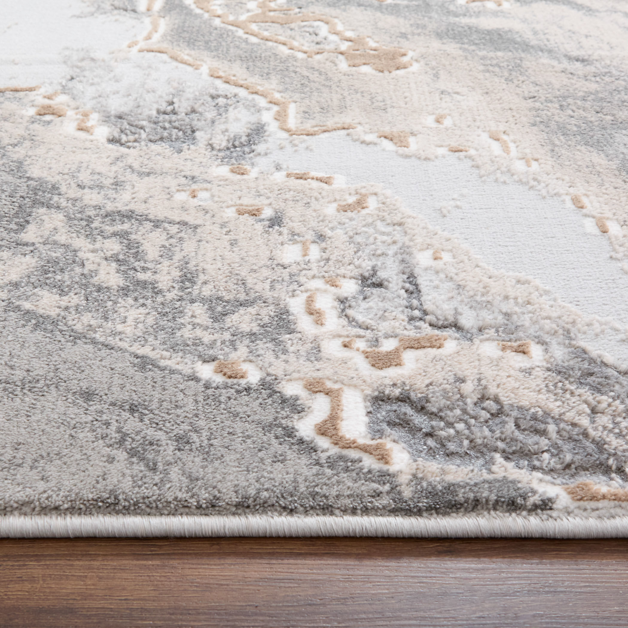 Besni 130 X 94 inch Mineral Tones Rug in 8 x 11