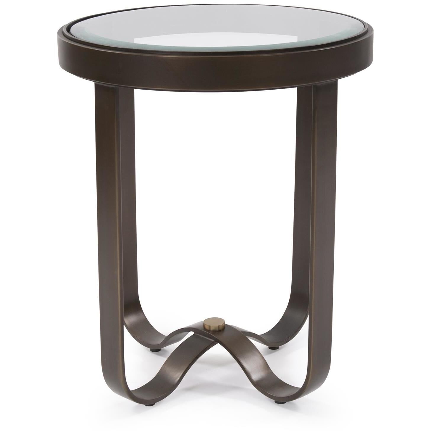 Carter 24.5 X 20 inch Bronze Side Table