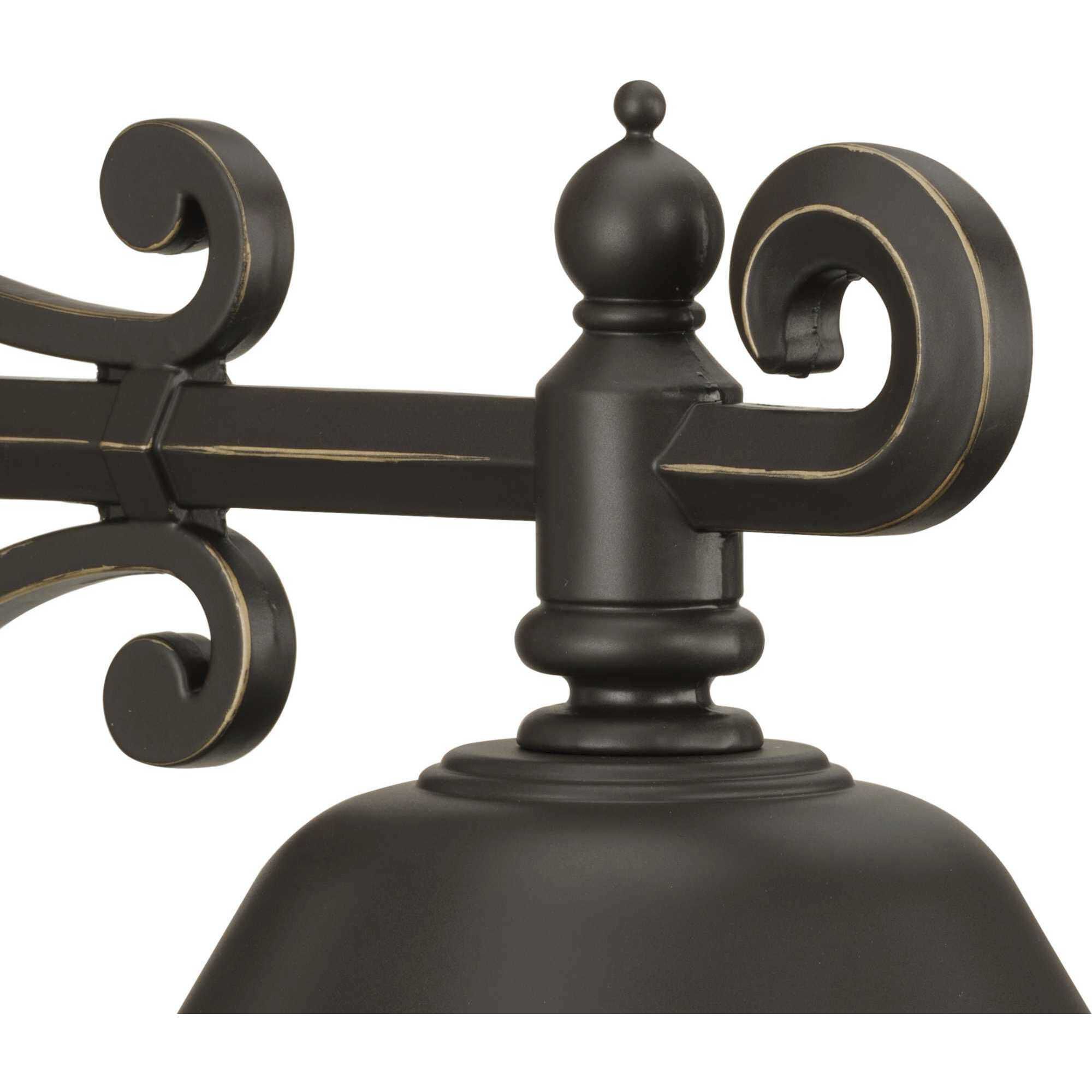 Ashmore 3 Light 21 inch Antique Bronze Outdoor Wall Lantern