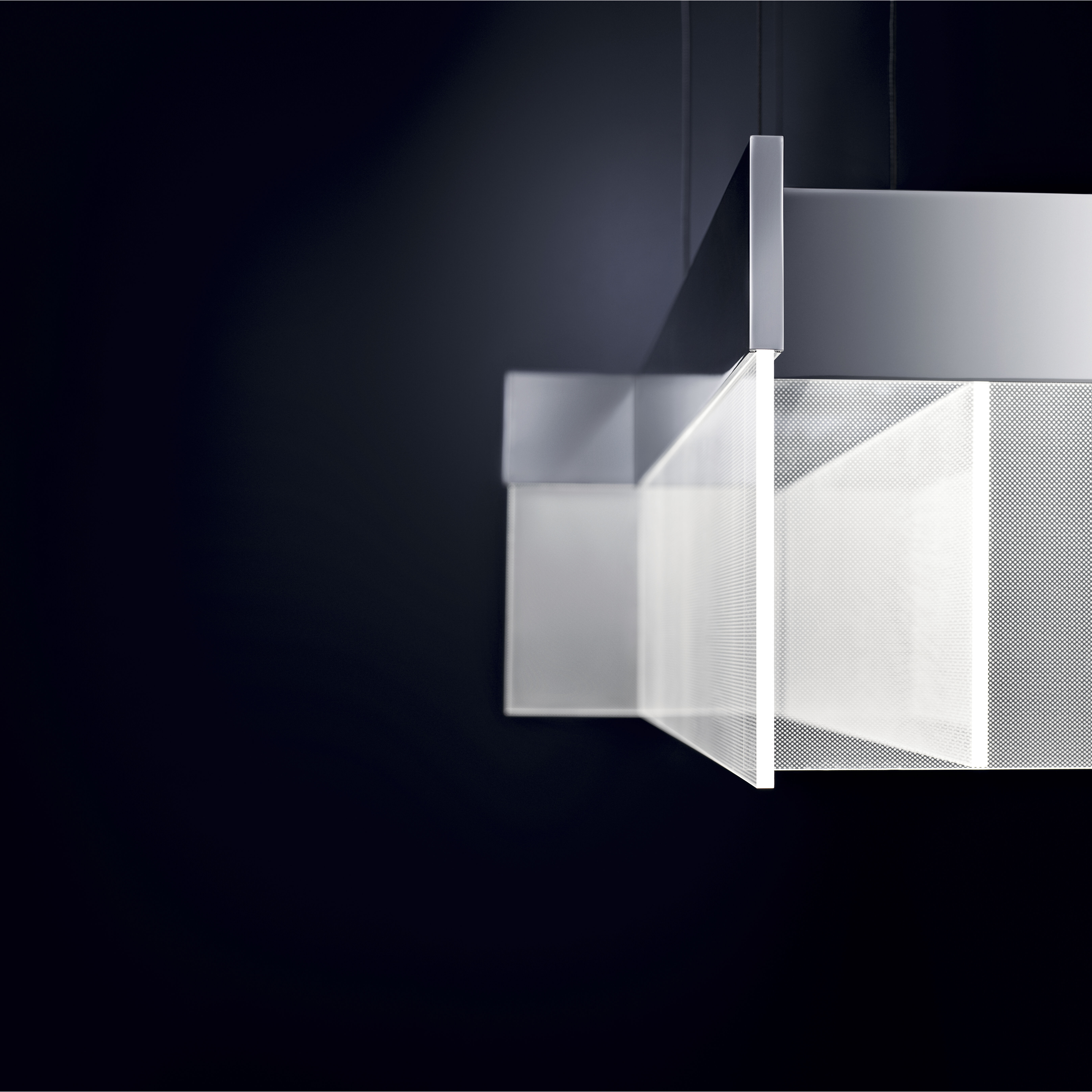 Geo LED 11.25 inch Chrome Chandelier Ceiling Light, Linear (Single)