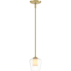 Simple 1 Light 5 inch Modern Brass Mini Pendant Ceiling Light