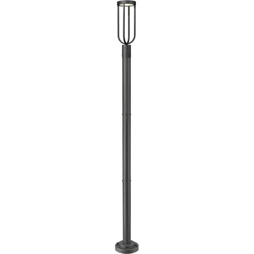 Leland LED 91.75 inch Sand Black Outdoor Post Mounted Fixture