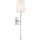 Calera 1 Light Polished Nickel Wall Sconce Wall Light
