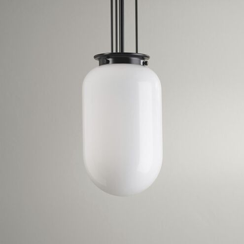 Alisse 1 Light 7.5 inch Matte Black Pendant Ceiling Light