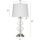 Cameron 32.25 inch 150.00 watt Clear Seeded Table Lamp Portable Light
