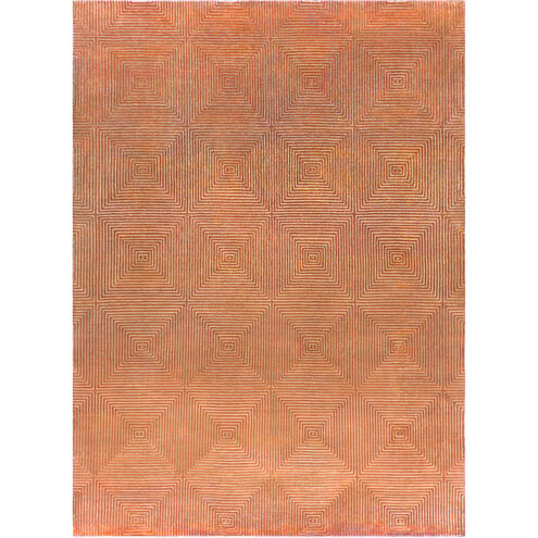 Luminous 156 X 108 inch Burnt Orange, Camel Rug