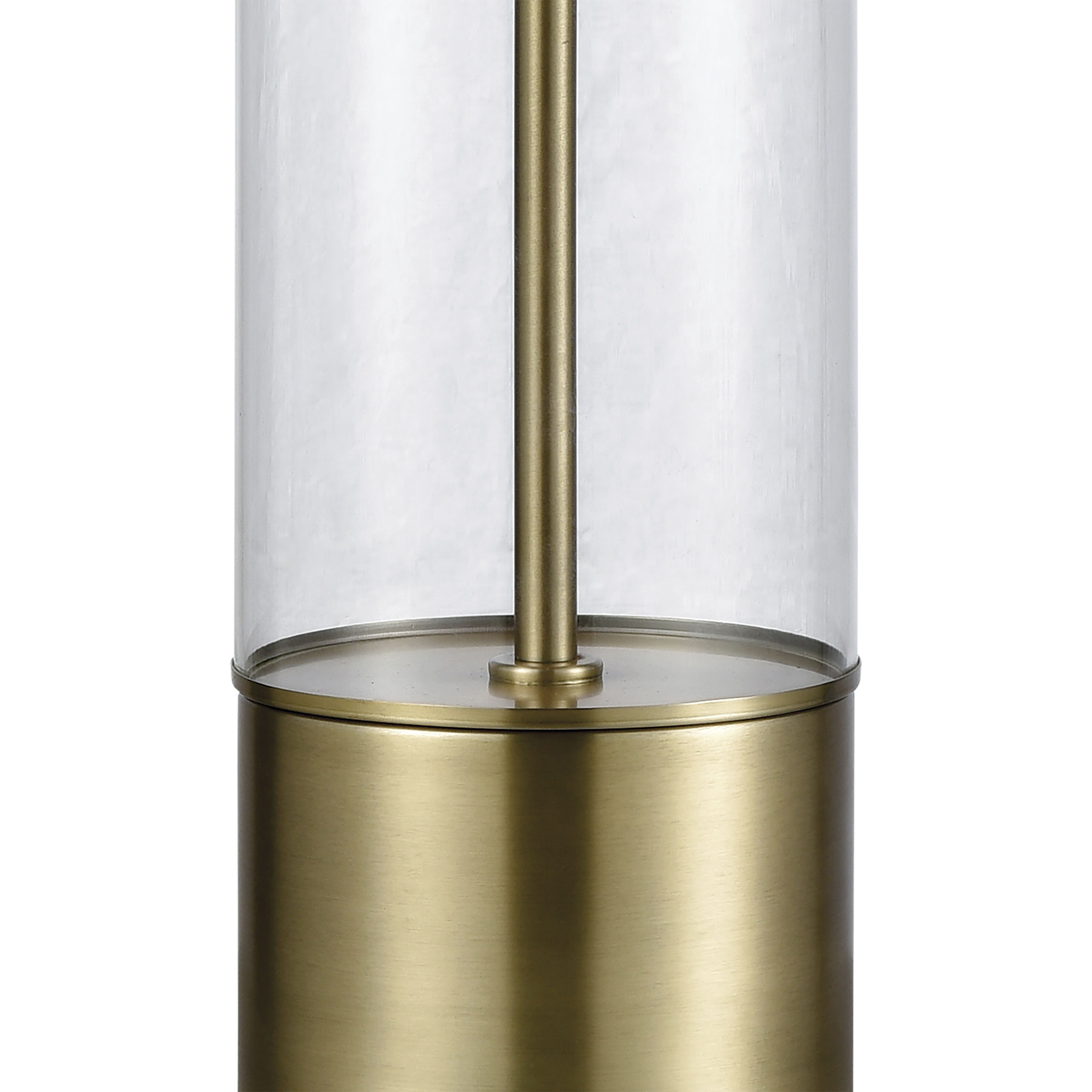 Fermont 28 inch 150 watt Clear Table Lamp Portable Light