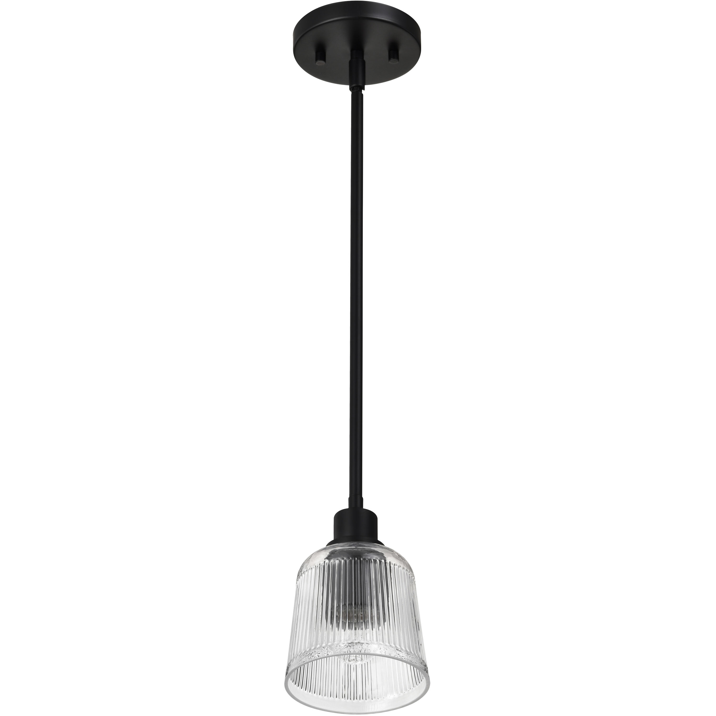 Grayson 5 inch Matte Black Pendant Ceiling Light
