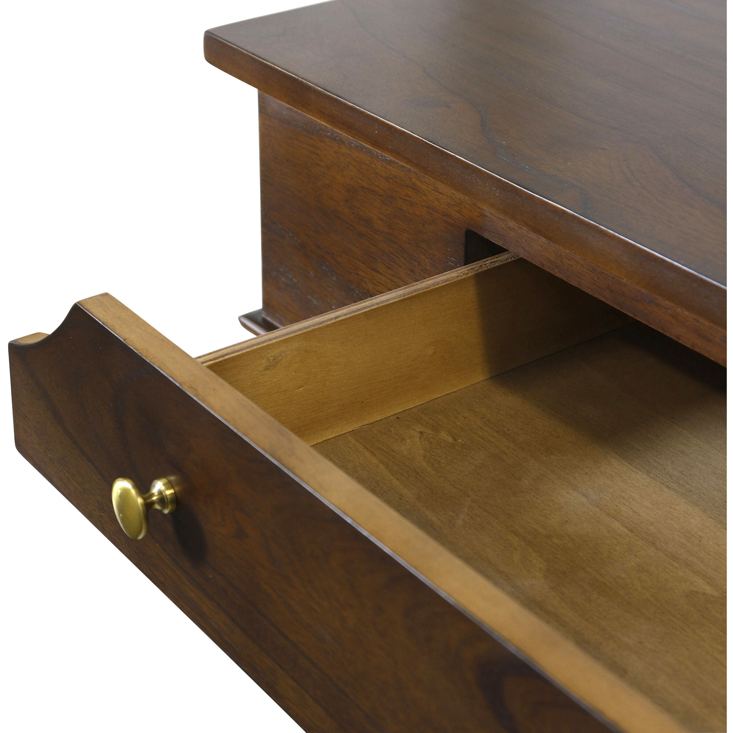 Albert 56 X 16 inch Dark Caramel and Gold Console table