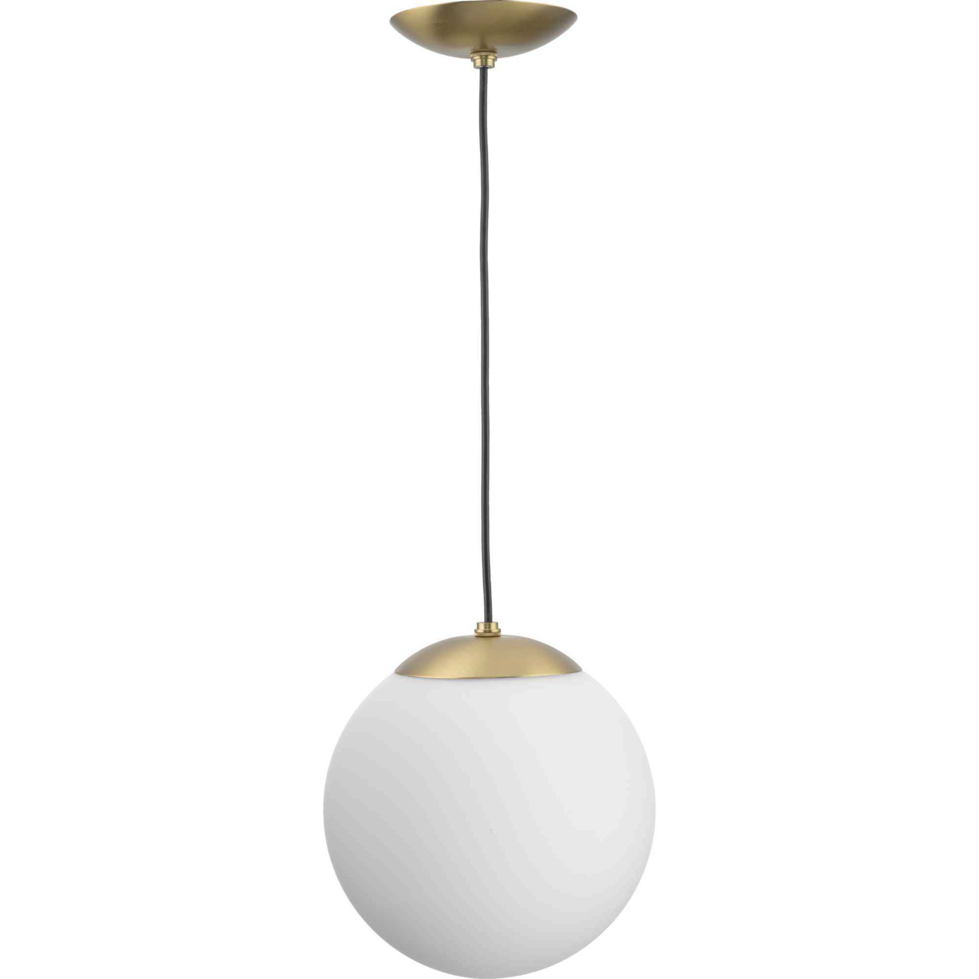 Atwell 1 Light 10 inch Brushed Bronze Pendant Ceiling Light, Medium