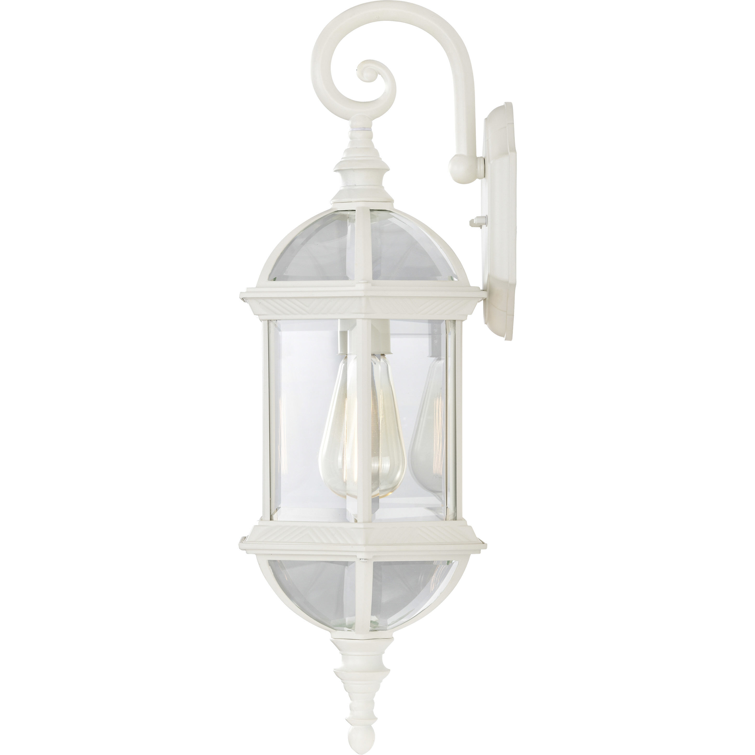 Boxwood 1 Light 22 inch White Outdoor Wall Lantern