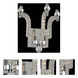 Cambria LED 11 inch Chrome Wall Sconce Wall Light
