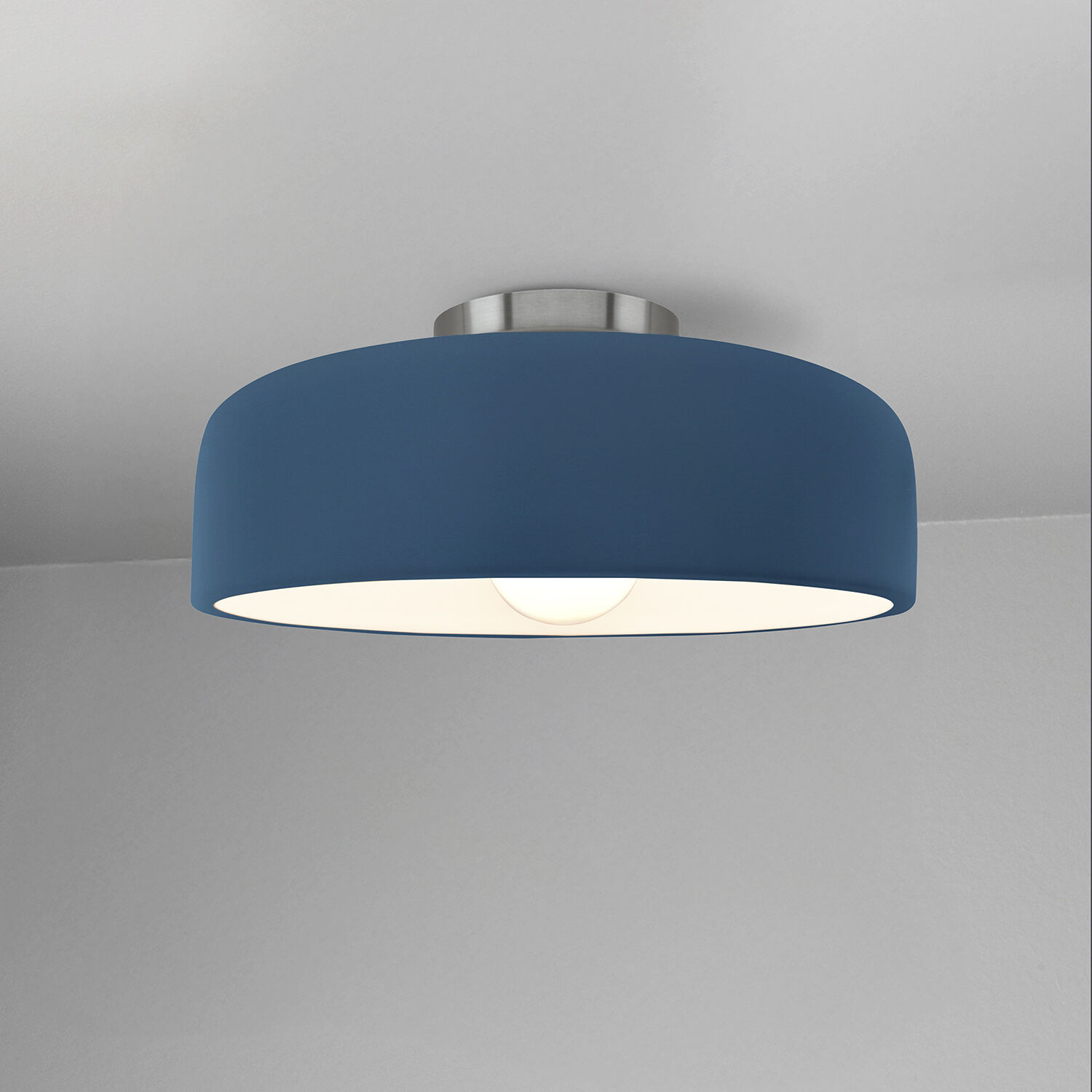 Radiance Collection - Spire Semi-Flush Ceiling Light, Form+Finish+Function