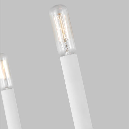 Greenwich 5 Light 24.13 inch Midnight Black Chandelier Ceiling Light