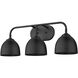 Yep Zoey Vanity Wall Light in Matte Black