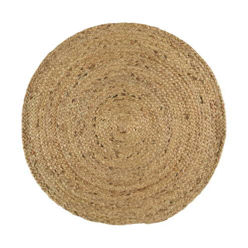 Brice 36 inch Cream/Camel Rugs, Jute