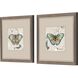 Animals Collection Brushed Pewter With Silver Lip Framed Art