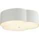 Alora Mood Adella 3 Light 14.13 inch Antique White Flush Mount Ceiling Light