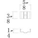 WAC 12VDC Snap-On Strip Light White Outdoor Strip Light Snap-On 12V Accessories, WAC Lighting