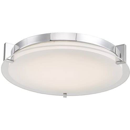 Matrix LED 18 inch Chrome Flush Mount Ceiling Light