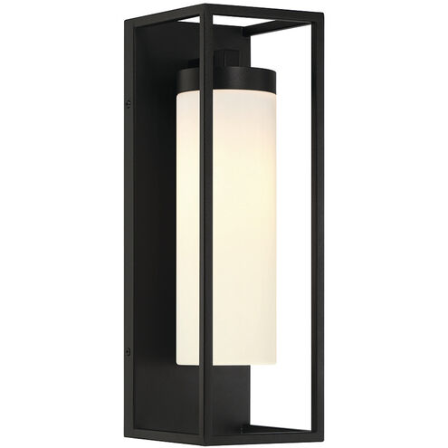Ren 1 Light 16.5 inch Black Outdoor Wall Sconce