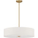 Mid Town LED 24 inch Antique Brushed Brass Pendant Ceiling Light