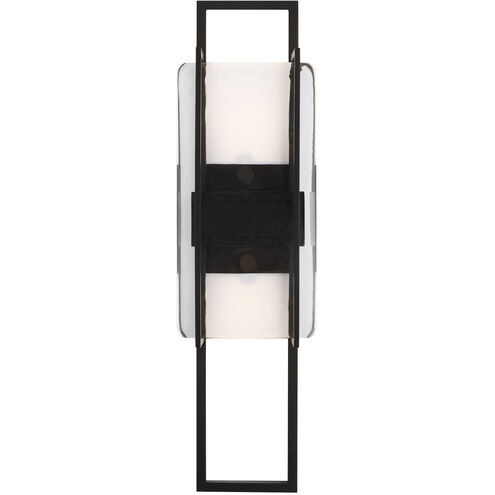 Mick De Giulio Duelle LED 3.6 inch Nightshade Black ADA Wall Sconce Wall Light, Integrated LED
