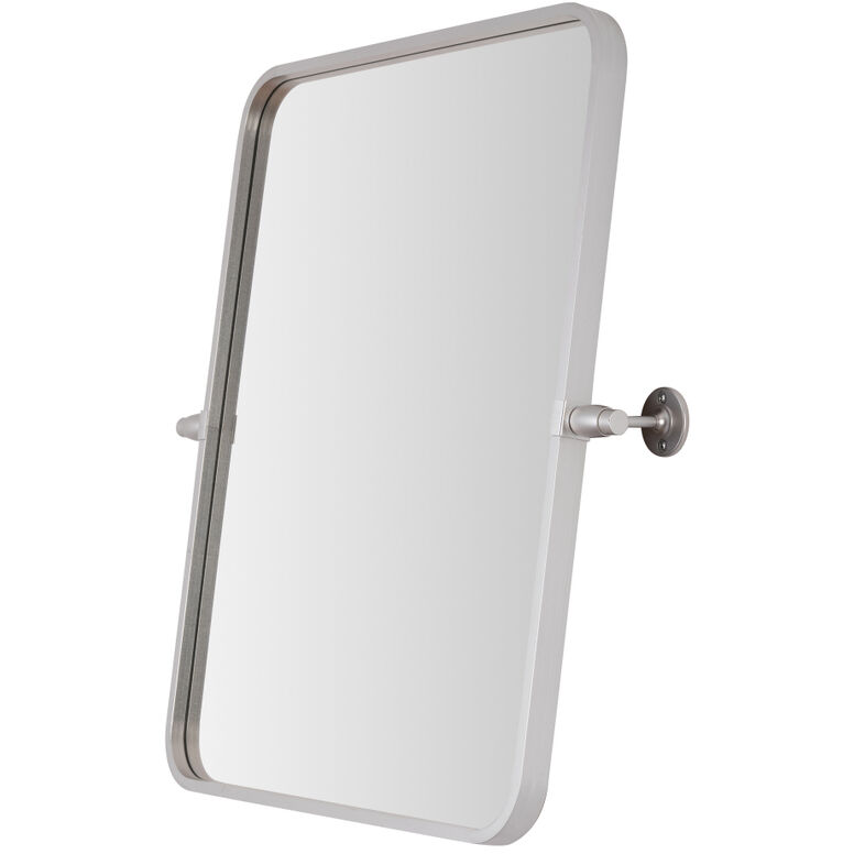 Everly 24 X 20 inch Silver Mirror