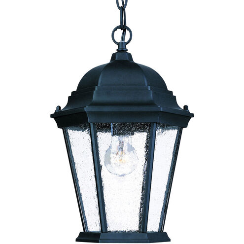 Richmond 1 Light 10 inch Matte Black Exterior Hanging Lantern