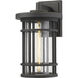 Jordan 1 Light 16.75 inch Oil Rubbed Bronze Outdoor Wall Light