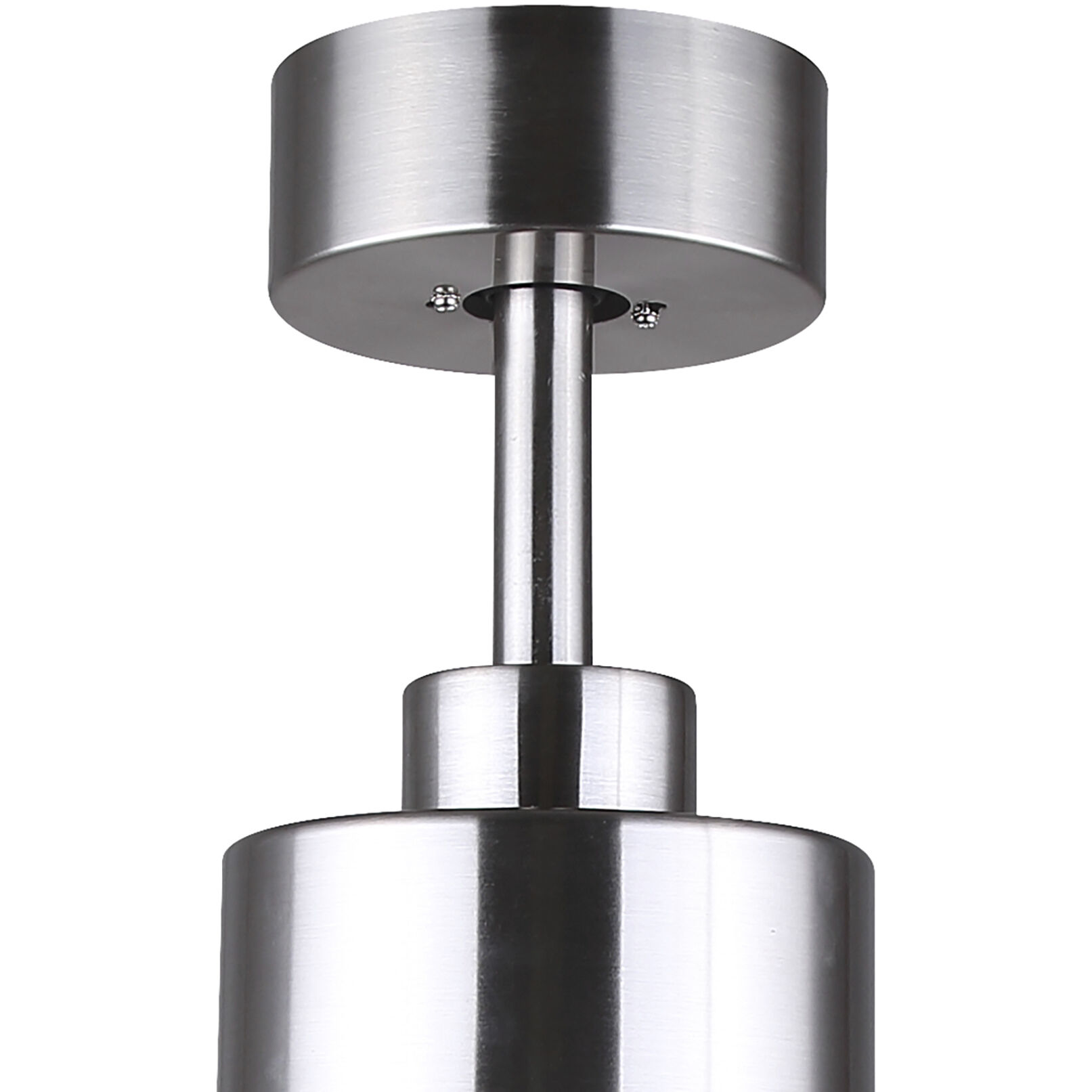 Liv 52 inch Brushed Nickel with Gray and walnut Blades Ceiling Fan