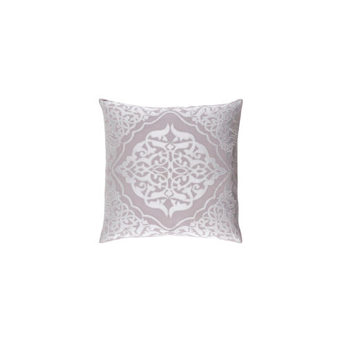 Adelia 20 X 20 inch Medium Gray and Light Gray Throw Pillow