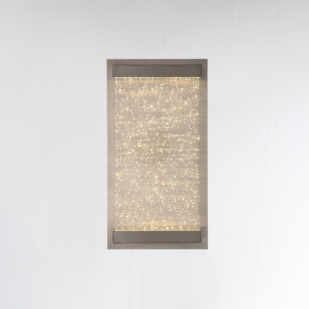 Paradiso LED 15 inch Satin Nickel Outdoor Wall Mount, Large