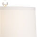 Wildwood 29 inch 100.00 watt Black/Teal/White Decal/Clear Table Lamp Portable Light