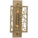 Lowcountry 2 Light Champagne Mist Wall Sconce Wall Light