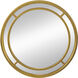 Anita 35.4 X 1.6 inch Gold Wall Mirror