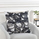 Pebble 24 X 24 inch Black Pillow
