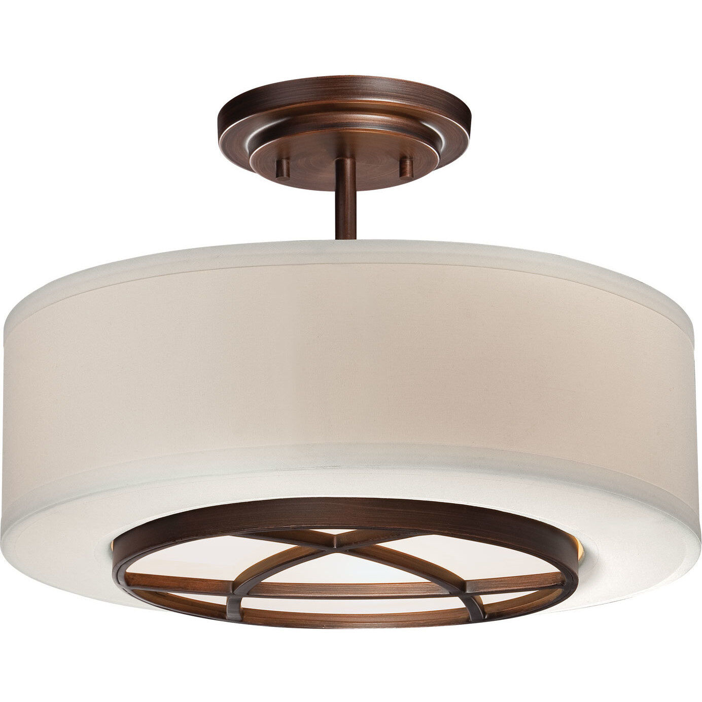 Minka lavery semi flush top