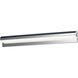 Waterfall LED 35.75 inch Polished Chrome Bath Vanity Wall Light