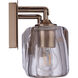Andie 2 Light 14 inch Satin Brass Vanity Light Wall Light