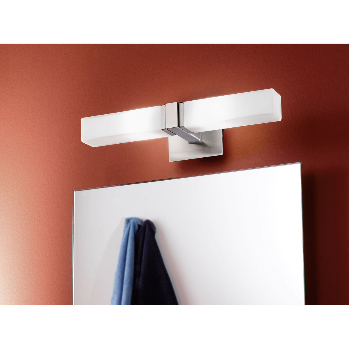 Palermo 2 Light 4.6 inch Matte Nickel Wall Light