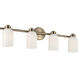 Shae 4 Light 32 inch Champagne Bronze Vanity Light Wall Light